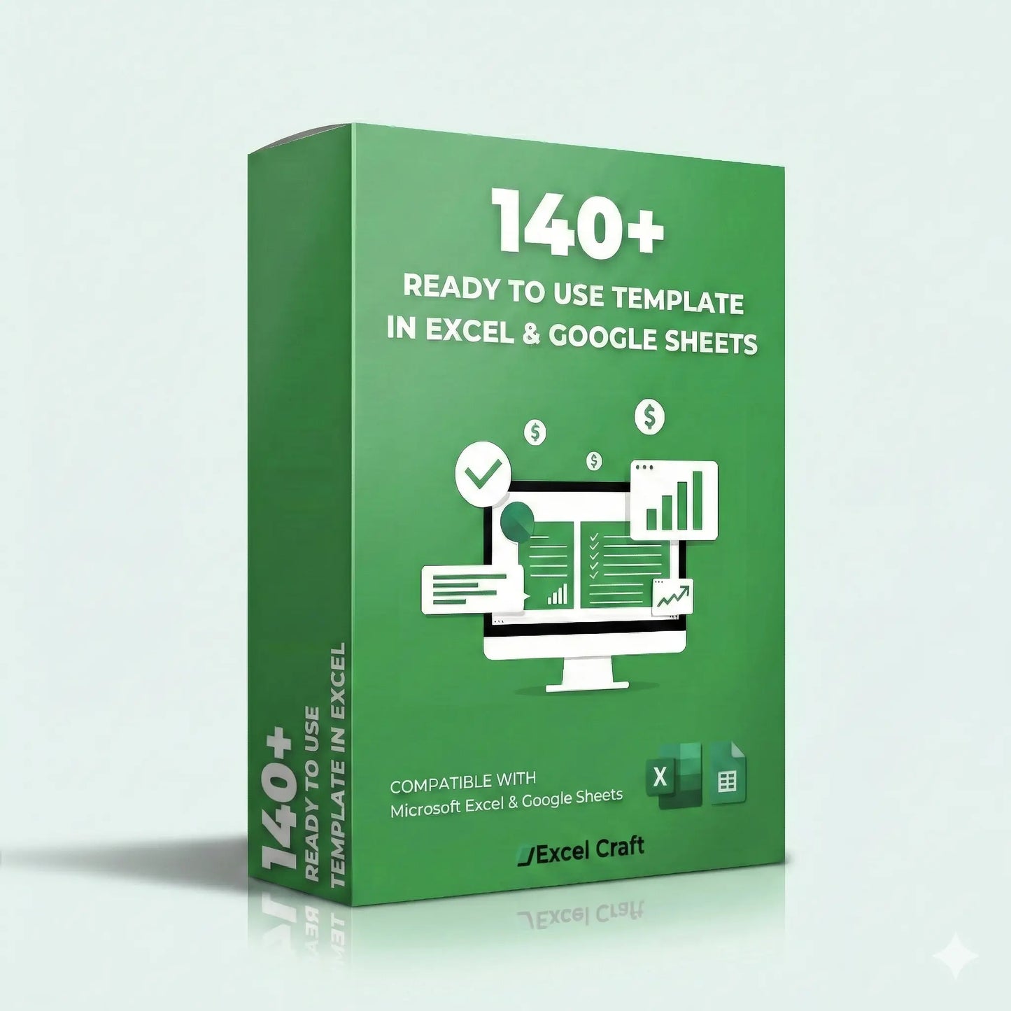 Access to 140+ Ready-to-Use Templates for Excel | Commercial License